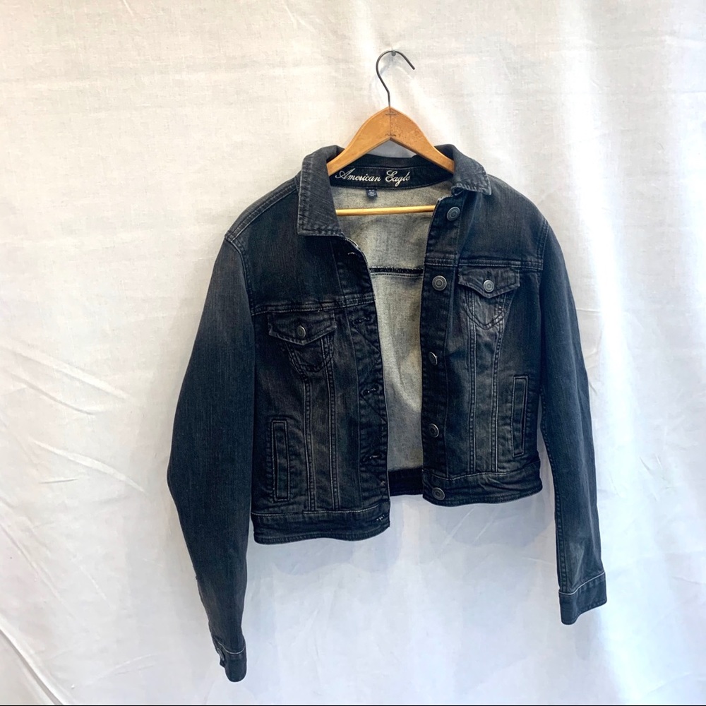 Black Jean Jacket